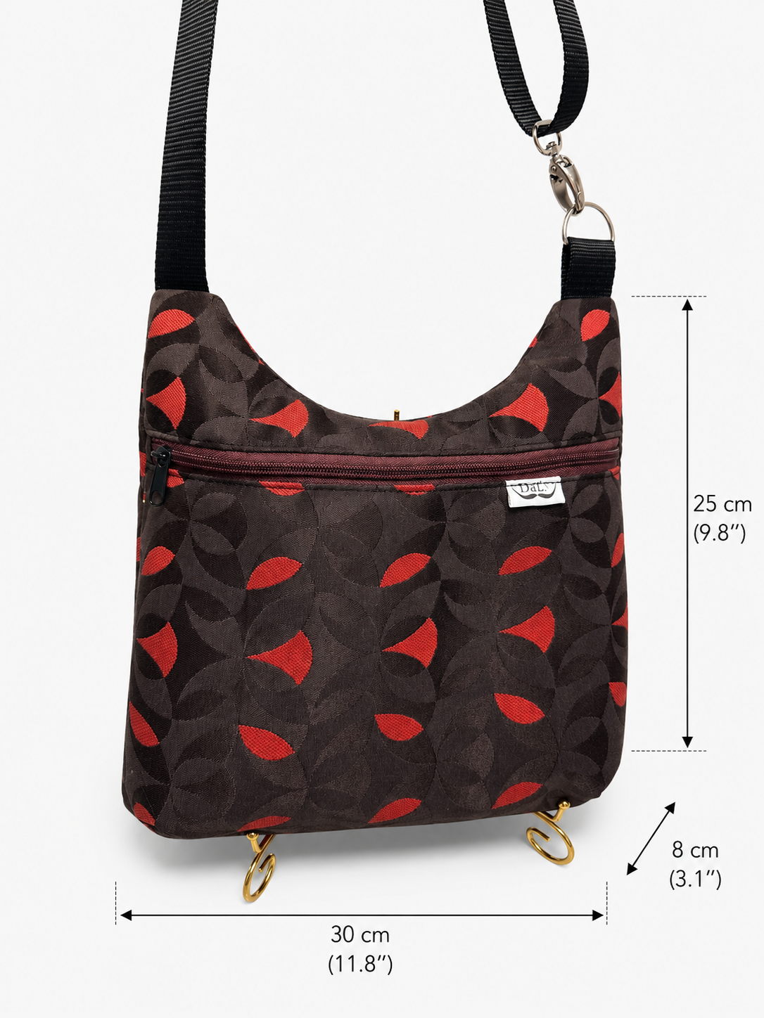 Southwestern Crossbody Bag – Handmade Canvas Everyday Bag