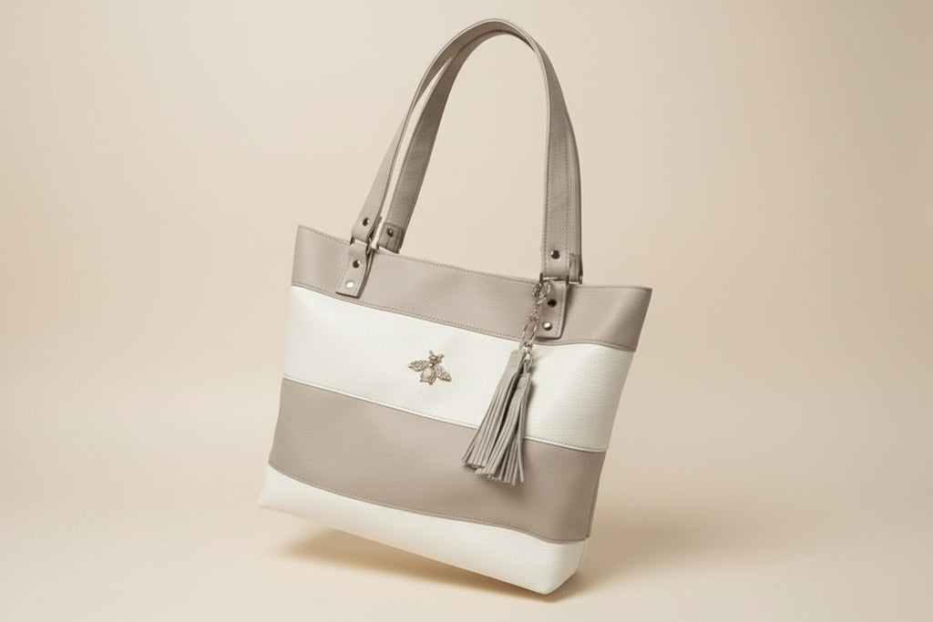 Elegant Two-Tone Bag