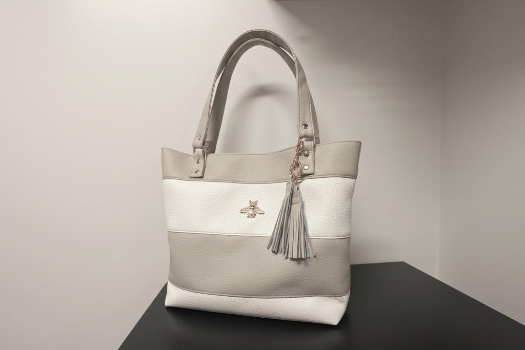 Elegant Two-Tone Bag