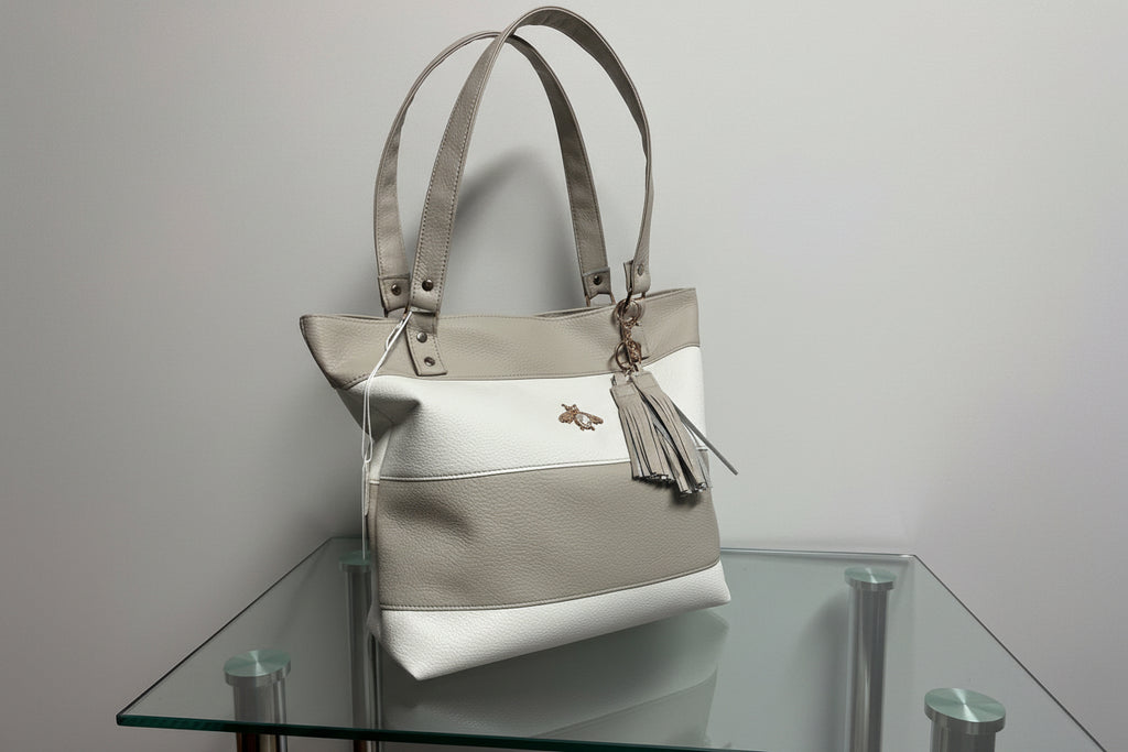 Elegant Two-Tone Bag