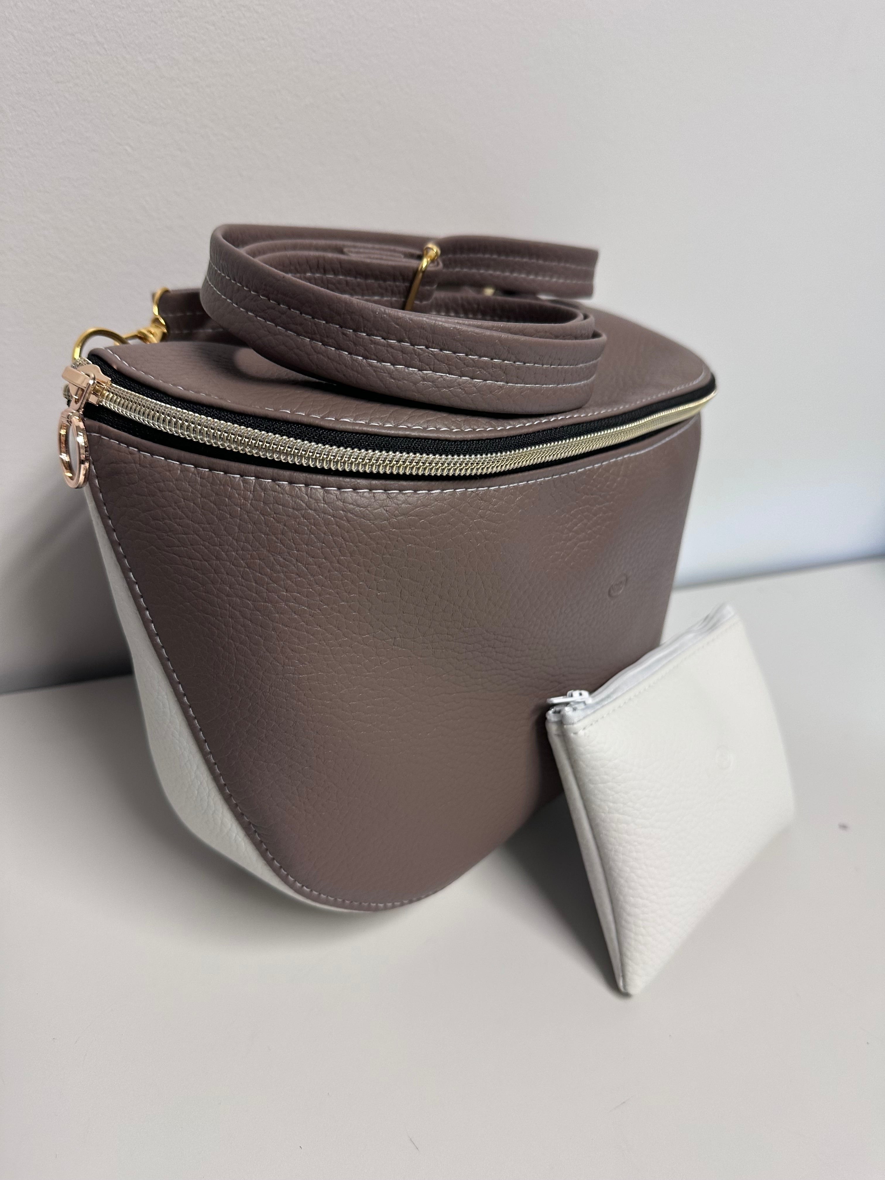 Crossbody Faux Leather Bag with Matching Wallet