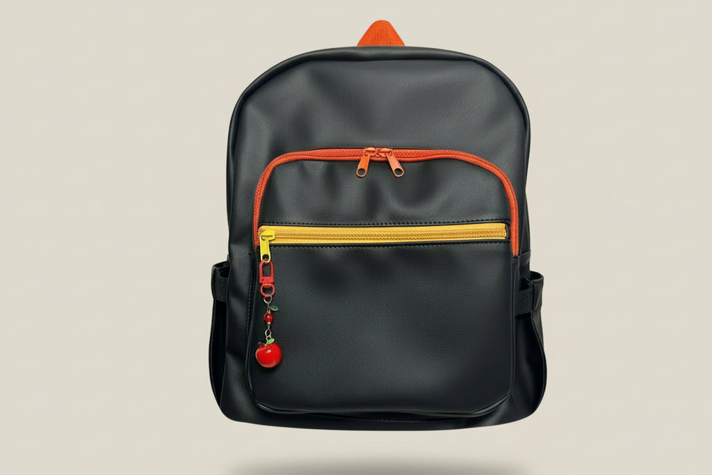 dael faux leather backpack DLC BUFFALO Style Name Jet Set Medium Logo Debossed