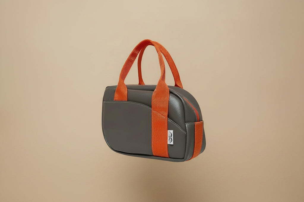 Handmade Faux Leather Mini Handbag – Top Handle Purse (7 Colors)