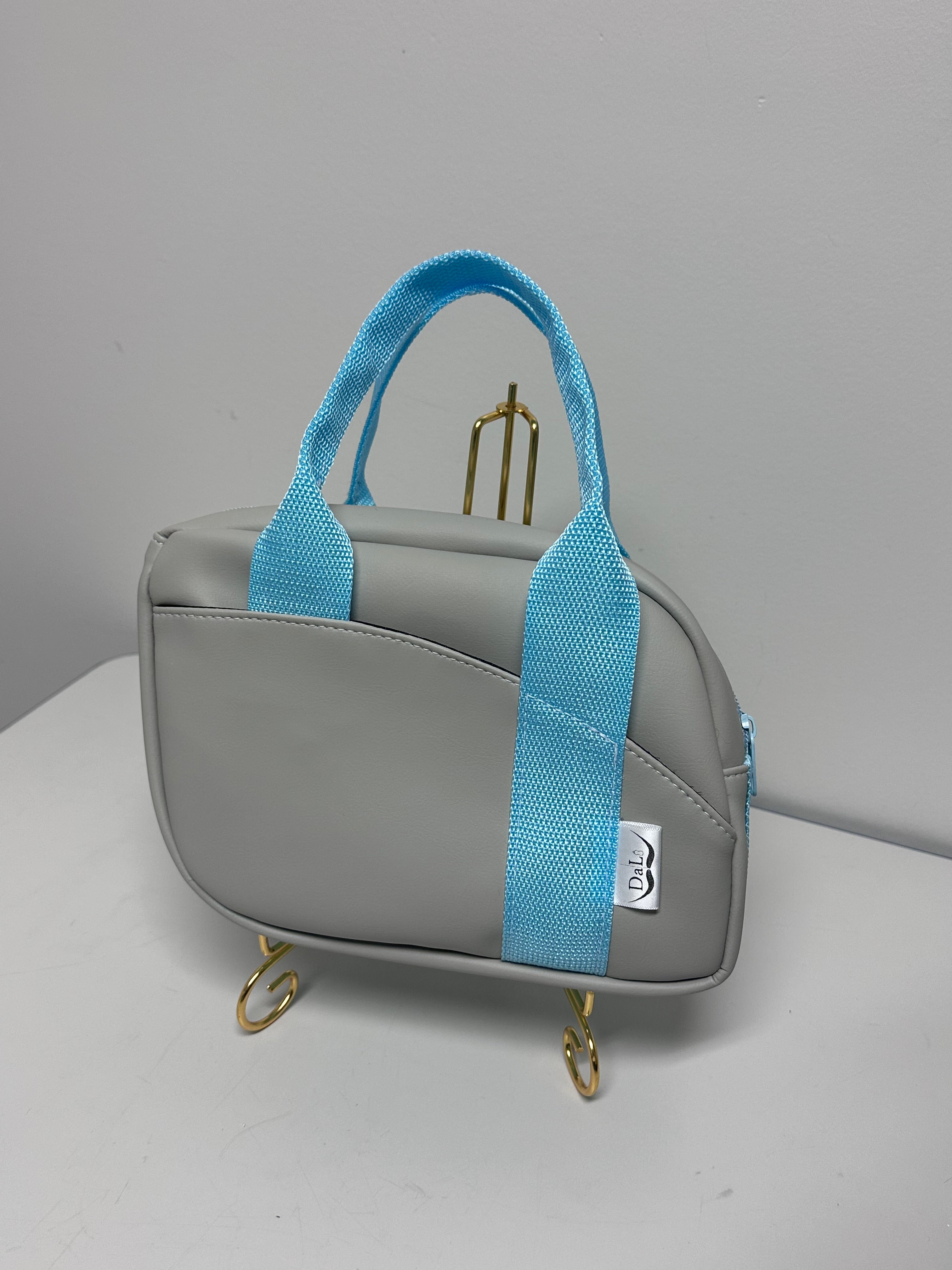 Handmade Faux Leather Mini Handbag – Top Handle Purse (7 Colors)