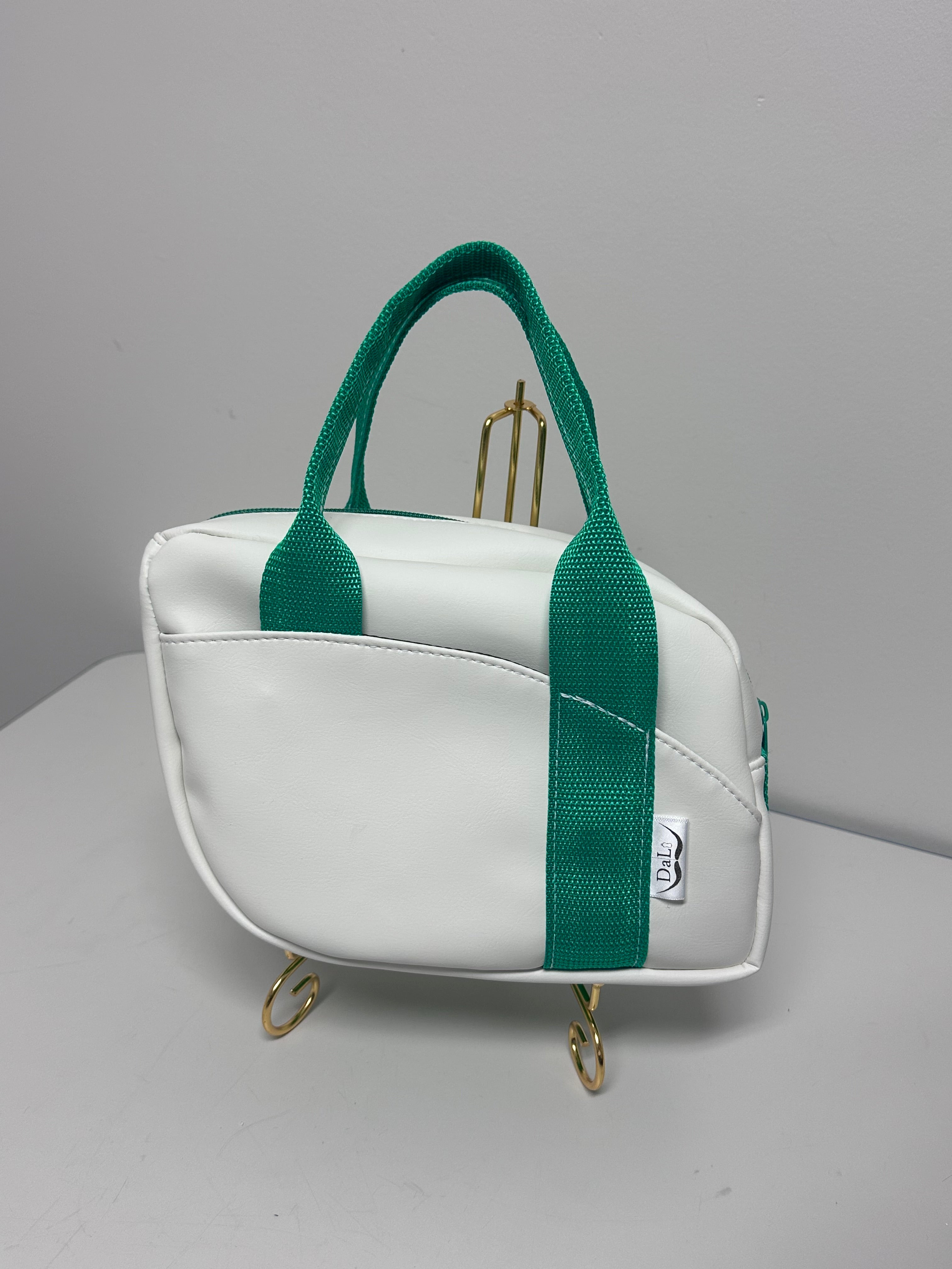 Handmade Faux Leather Mini Handbag – Top Handle Purse (7 Colors)