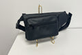 Faux Leather Waist Bag – Multi Pocket Everyday Hands Free Bag