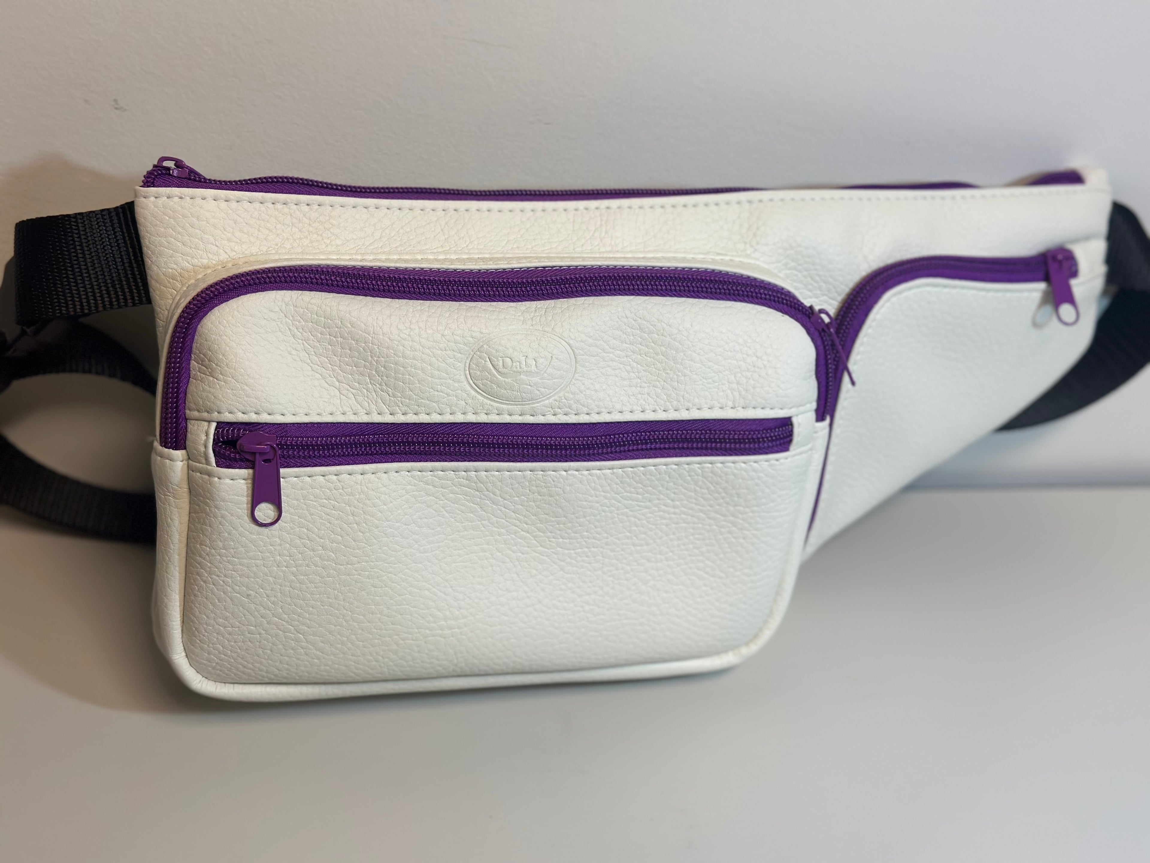 Faux Leather Waist Bag – Multi Pocket Everyday Hands Free Bag