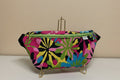 Canvas Waist Bag / Crossbody Bag – Colourful Floral Print
