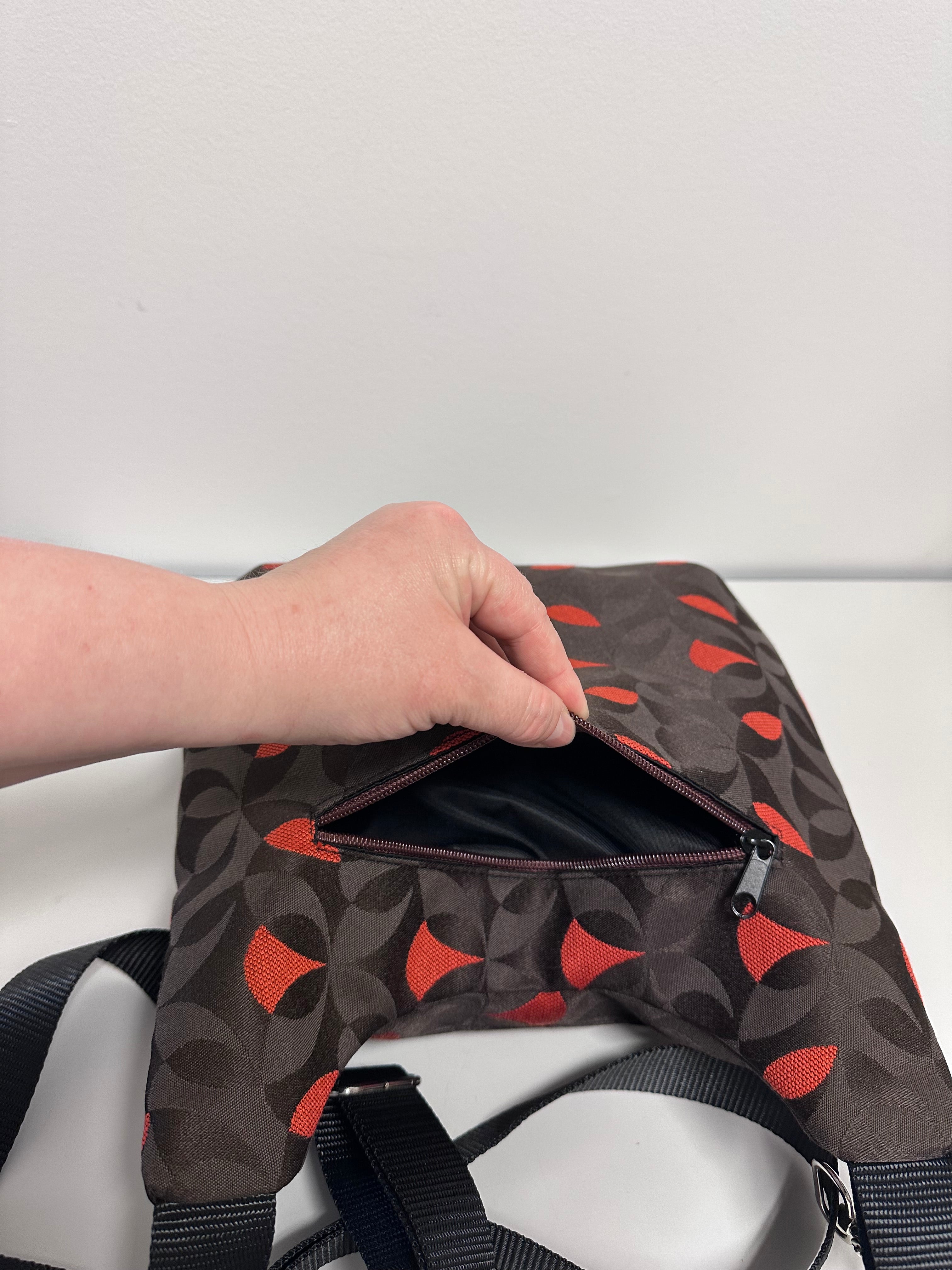 Southwestern Crossbody Bag – Handmade Canvas Everyday Bag