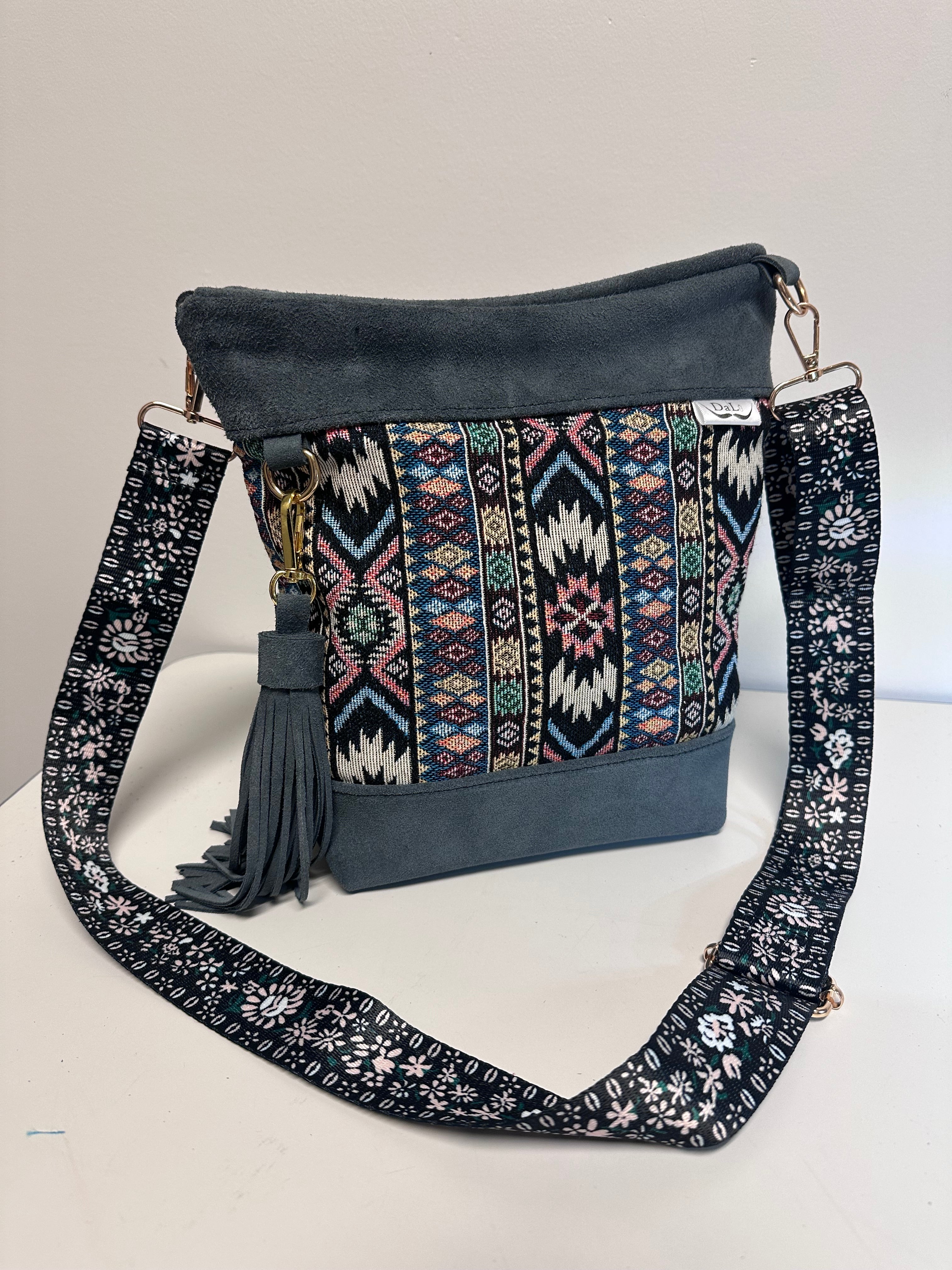 Boho Foldover Crossbody Bag