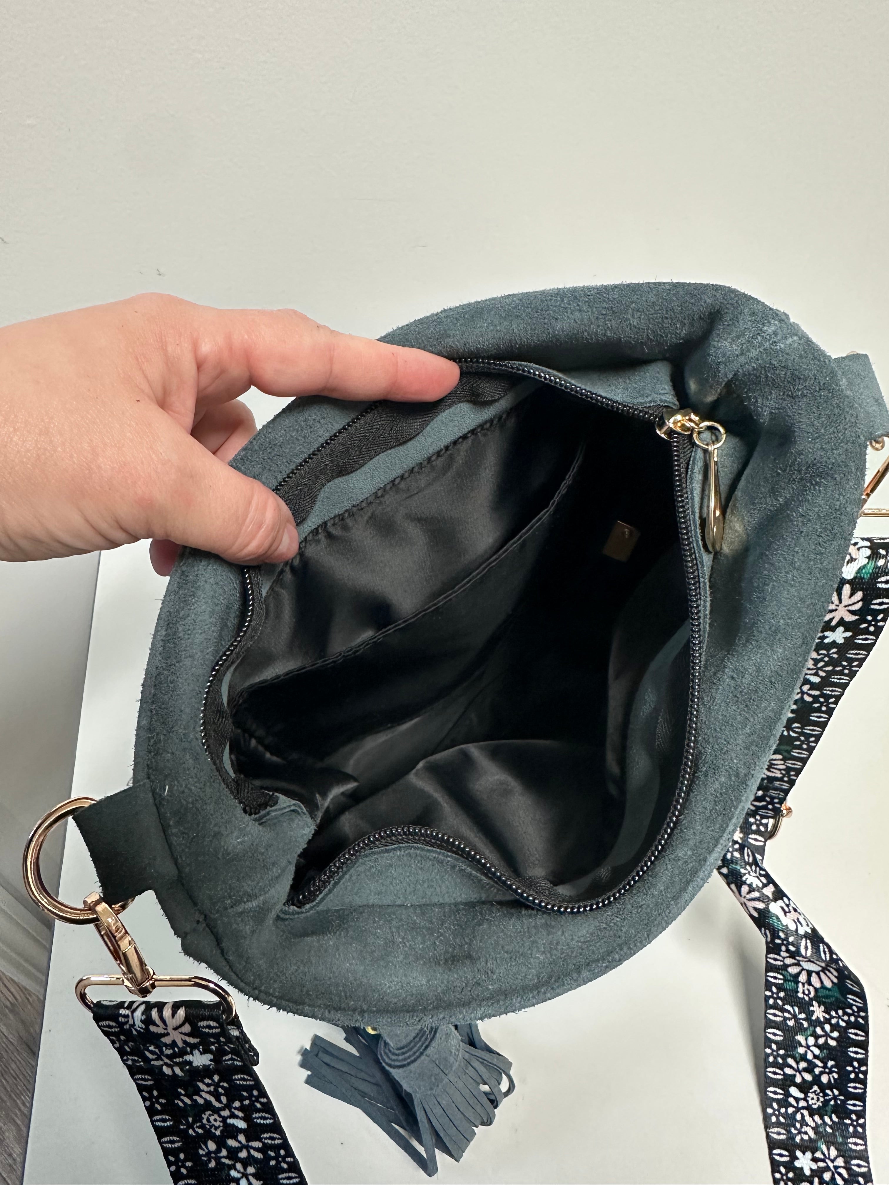 Boho Foldover Crossbody Bag