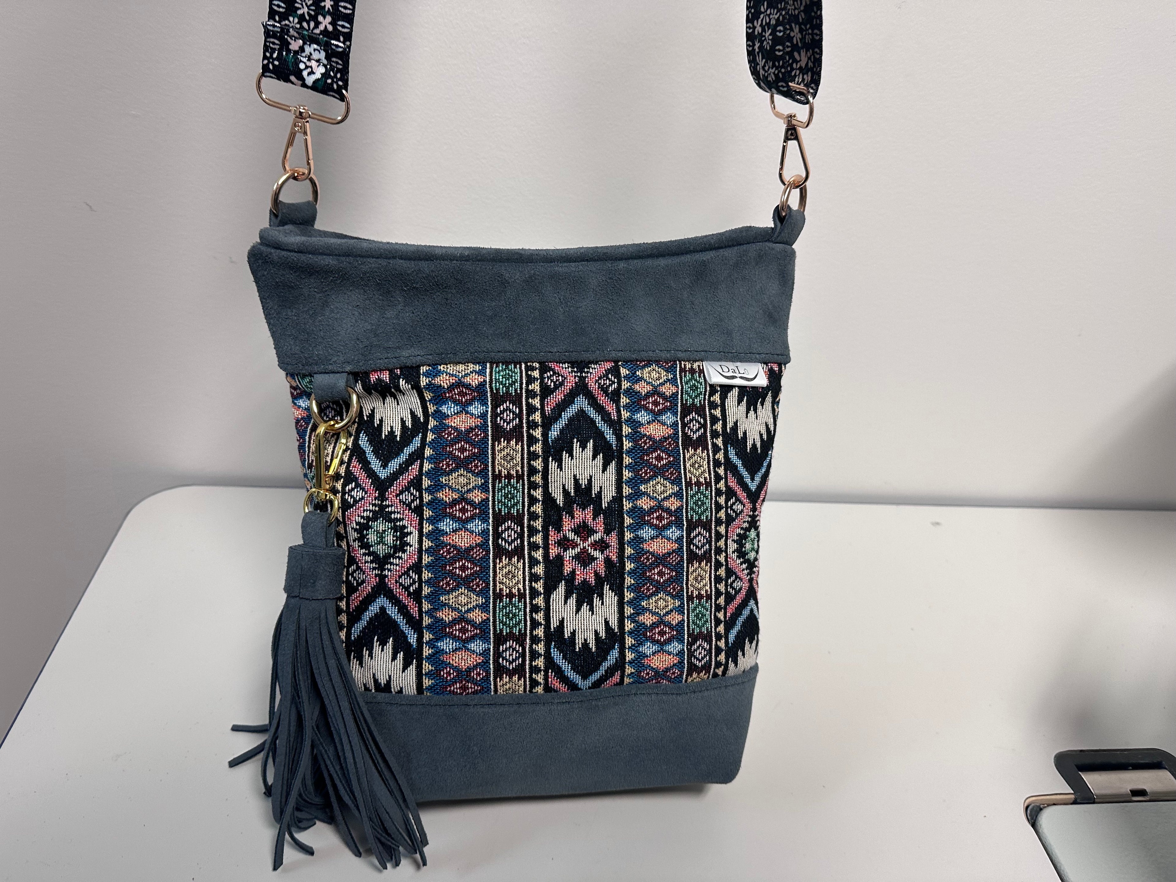 Boho Foldover Crossbody Bag