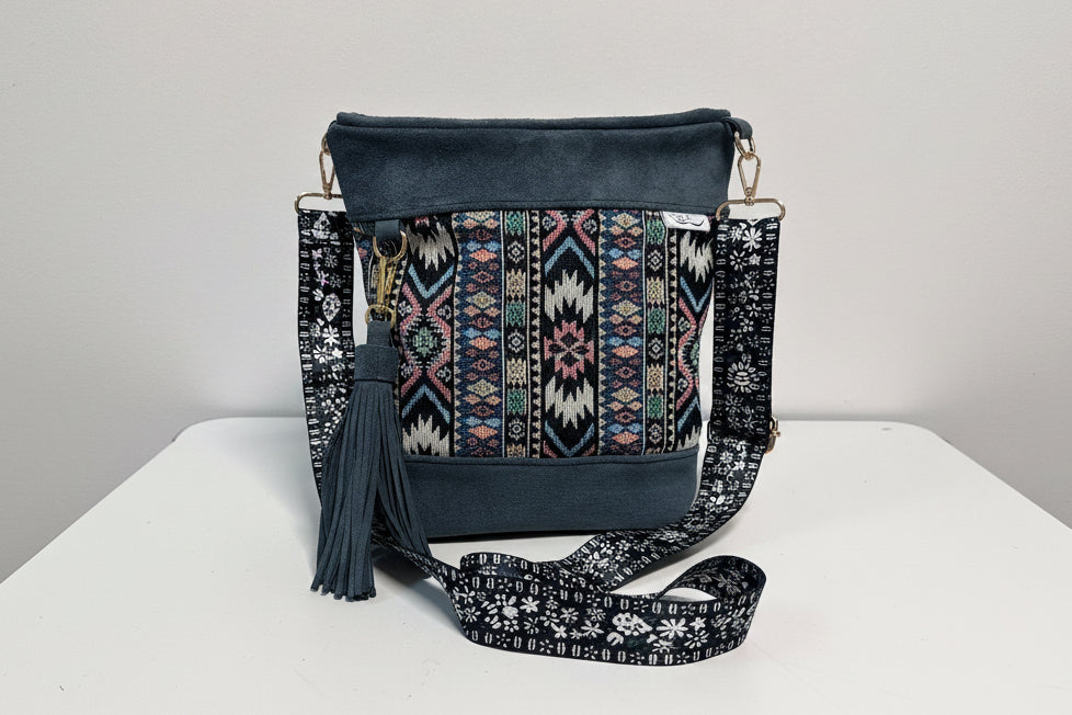 Boho Foldover Crossbody Bag