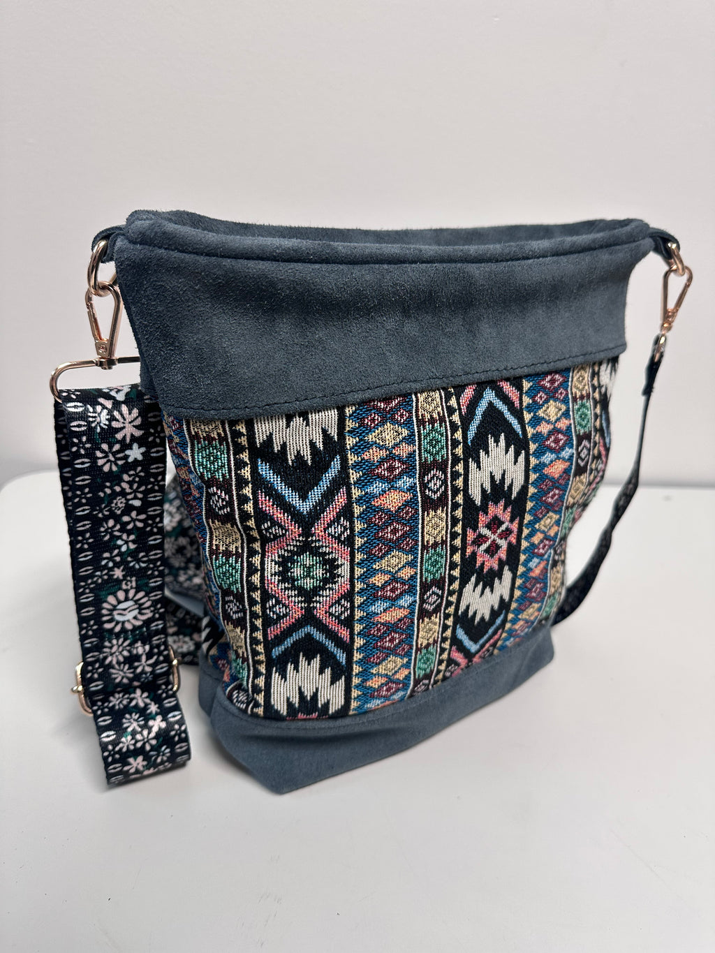Boho Foldover Crossbody Bag