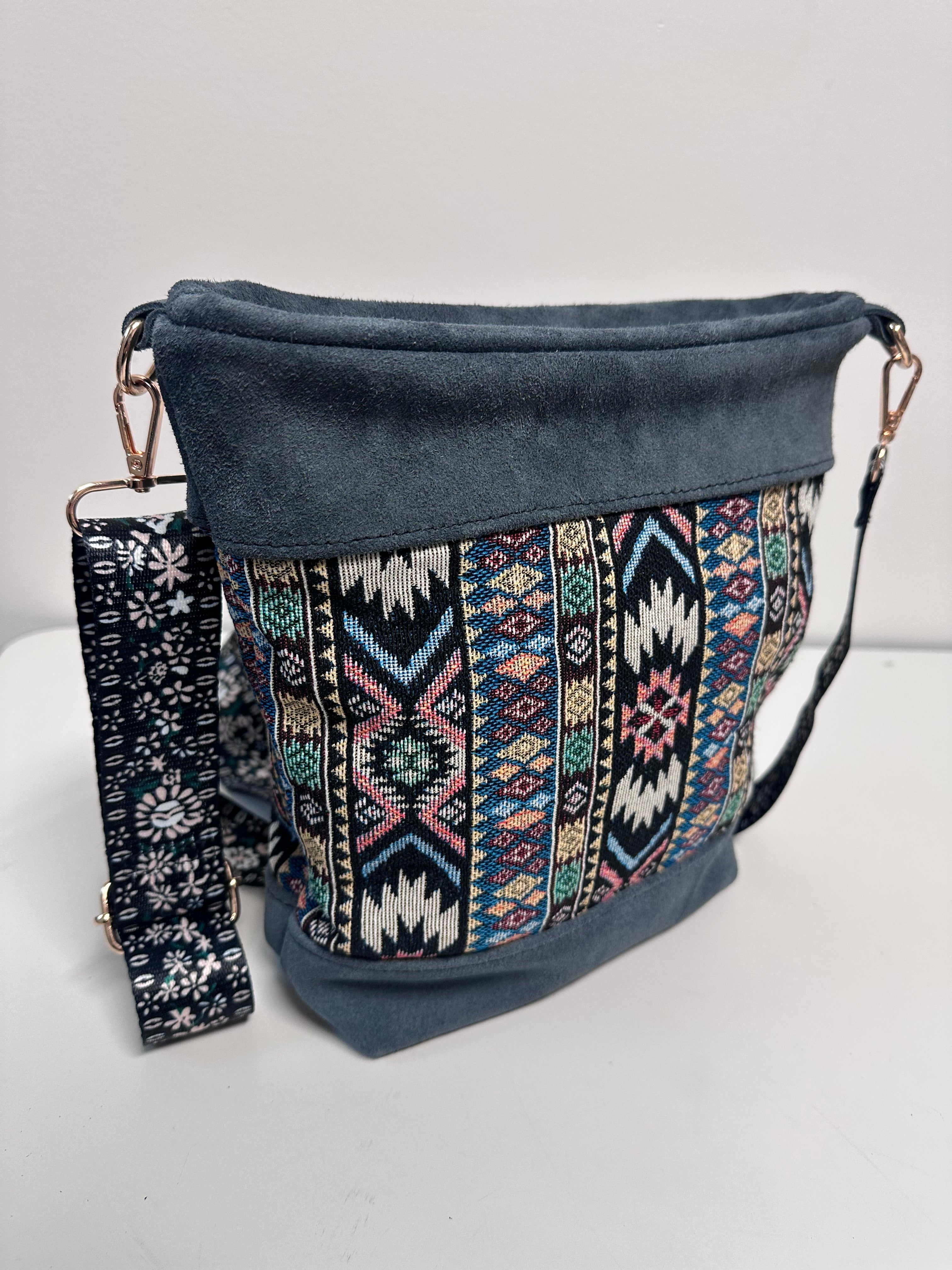 Boho Foldover Crossbody Bag