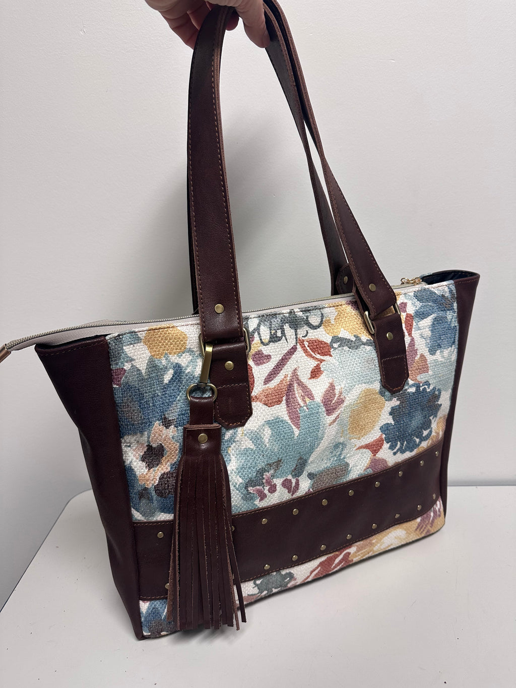 Floral Tapestry Tote Bag – Large Everyday Carryall