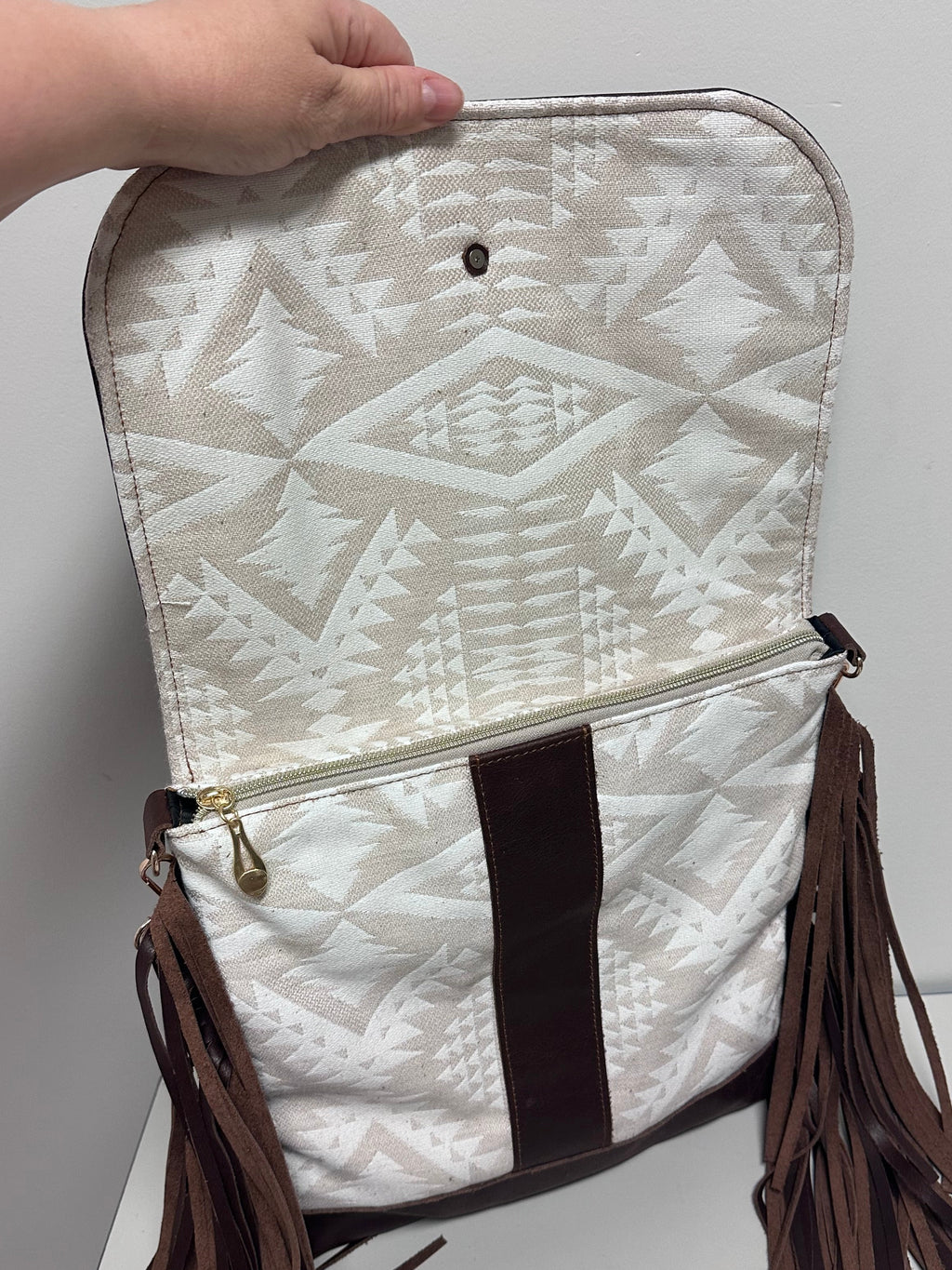 DaLi Prairie Fringe Crossbody Bag