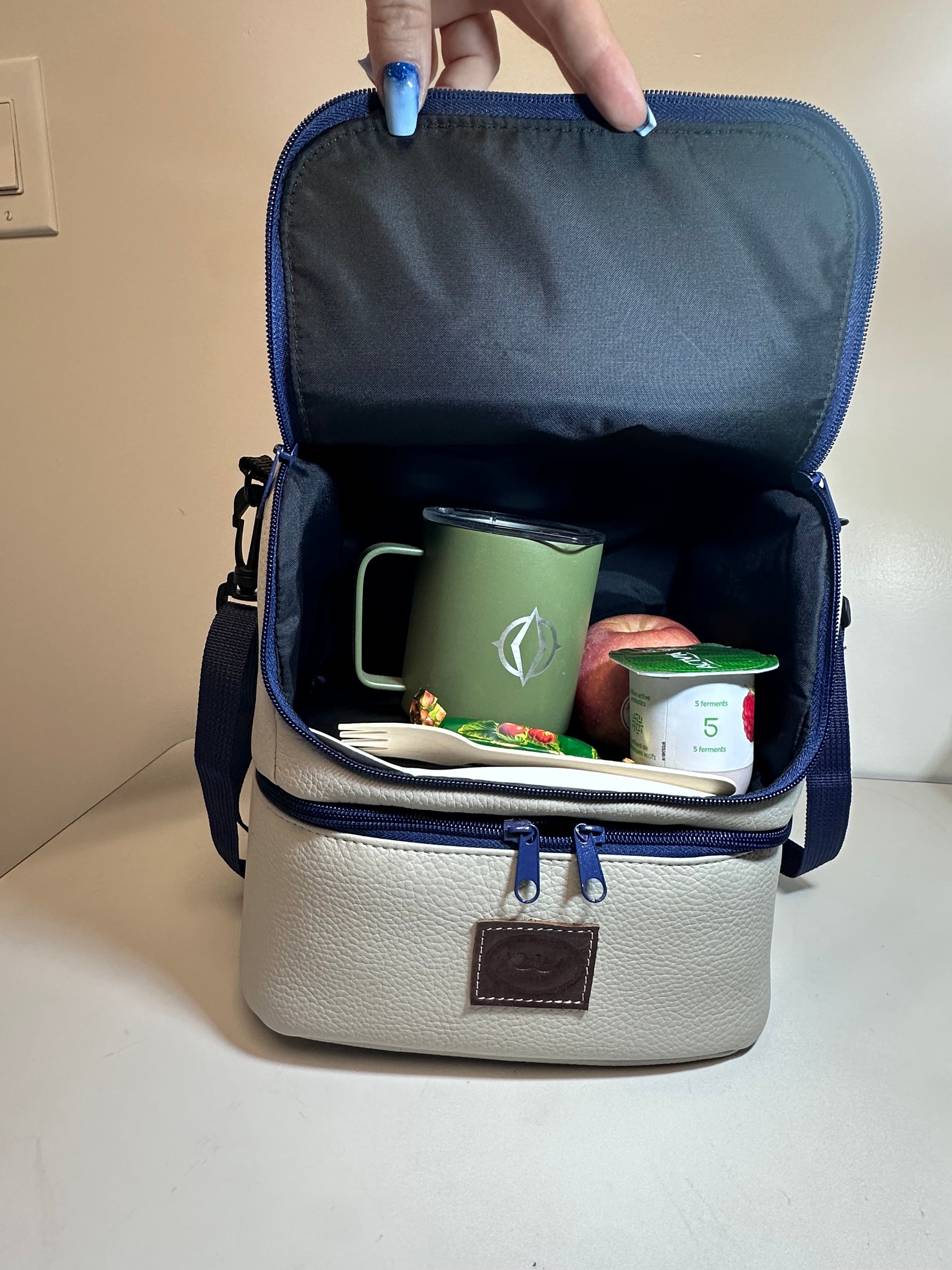 DaLi Double-Compartment Lunch Bag