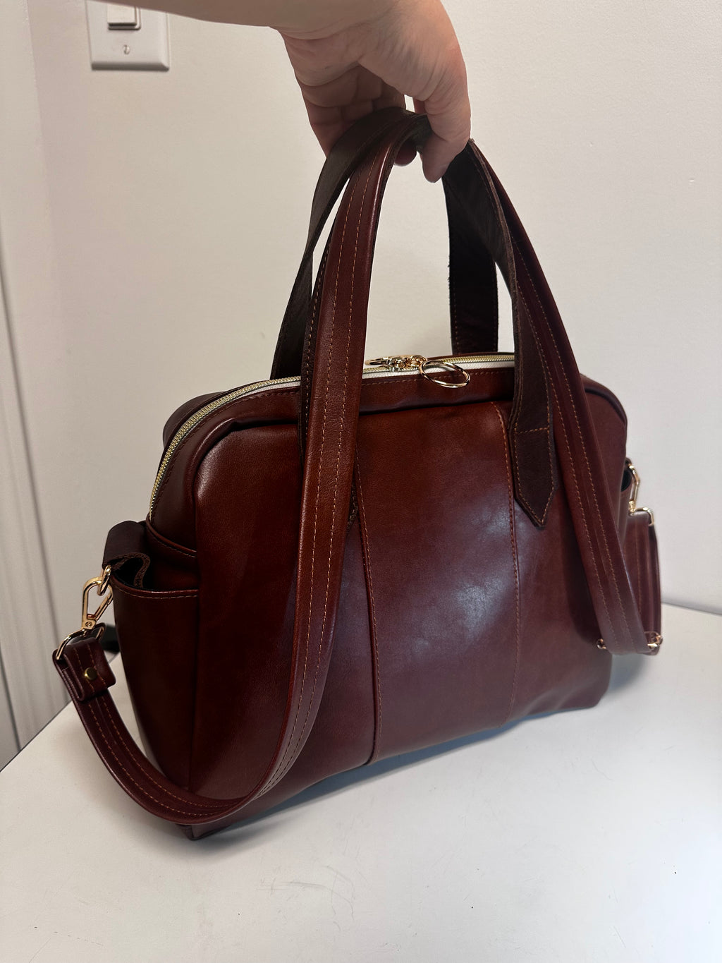 Classic Brown Handbag