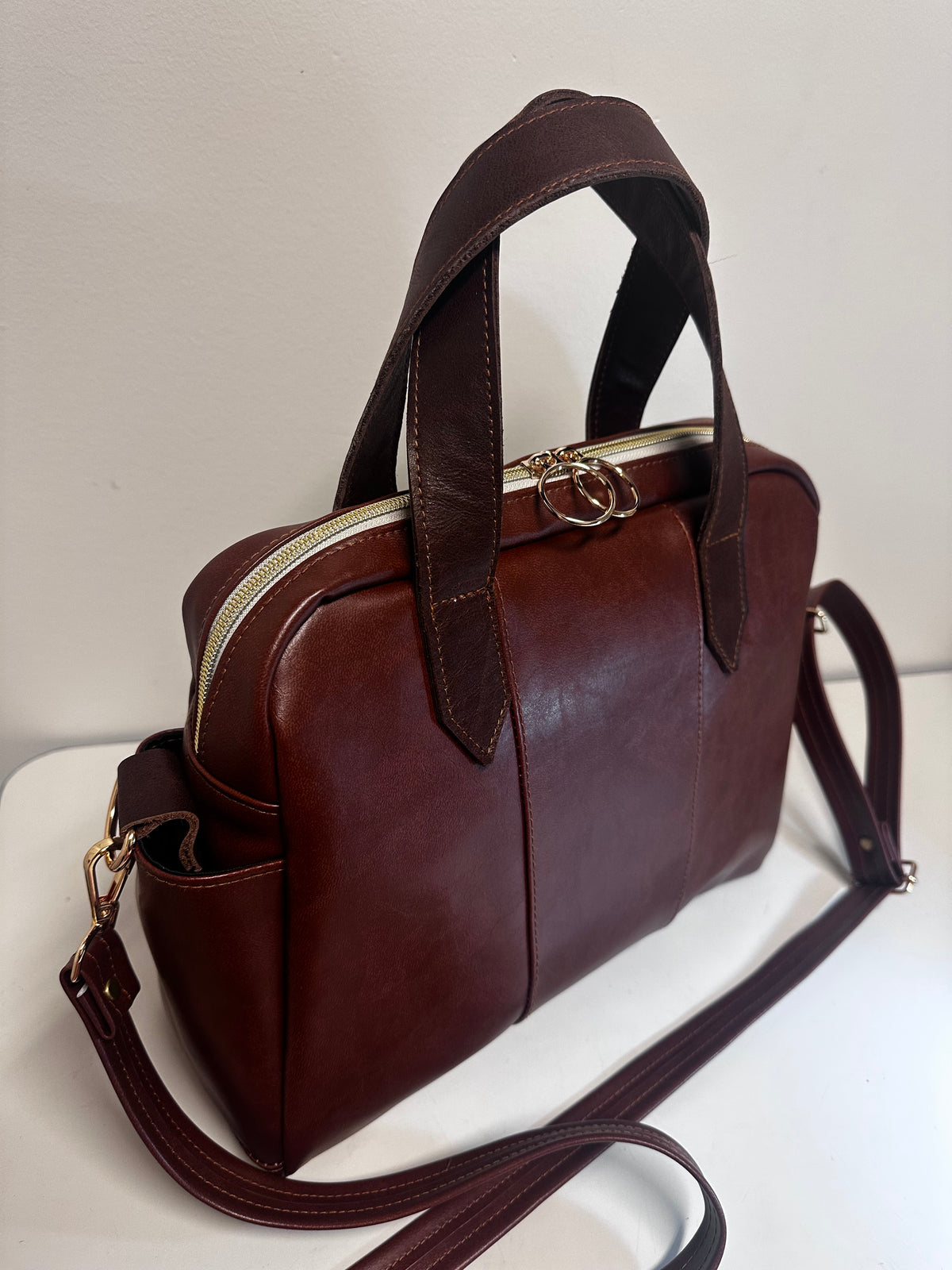 Classic Brown Handbag